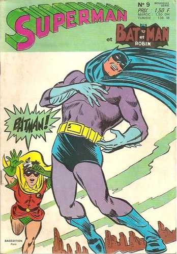 Scan de la Couverture Superman Batman Robin n 9